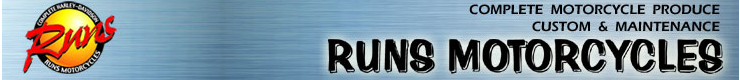 RUNS MOTOR CYCLES