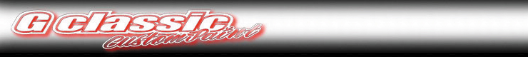 G classic custom paint